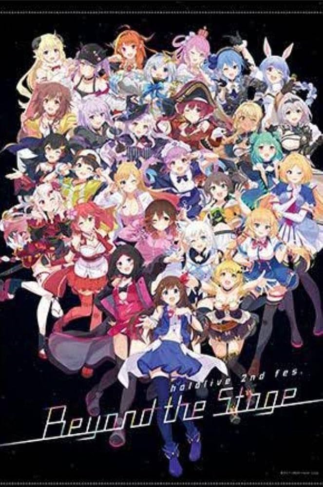 ホロライブ　ビジュアルボード　+ タペストリー ホロライブ 夏祭り2021 横型B2タペストリー ホロライブ5期生